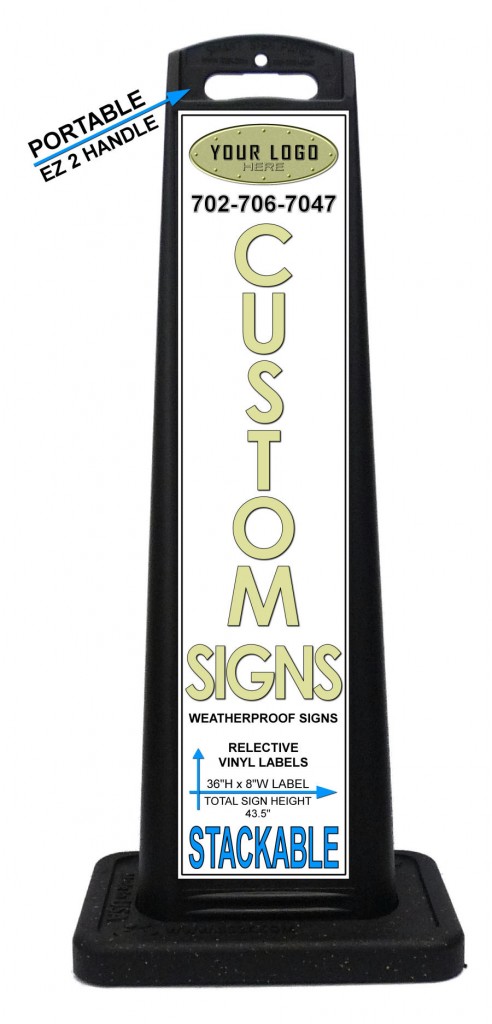 Custom Designed Portable Weatherproof A-Frame Alternative Signs
