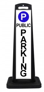Custom Portable Public Parking Signs